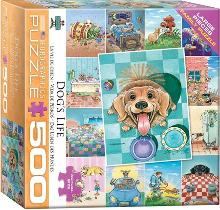 Dog s Life by Gary Patterson 500 Piece Puzzle Eurographics Puzzles Eurographics Puzzles Dog s Life by Gary Patterson 500 Piece Puzzle Eurographics Puzzles Eurographics Puzzles