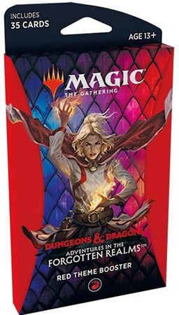Adventures in the Forgotten Realms Red Theme Booster Pack MTG Adventures in the Forgotten Realms Red Theme Booster Pack MTG