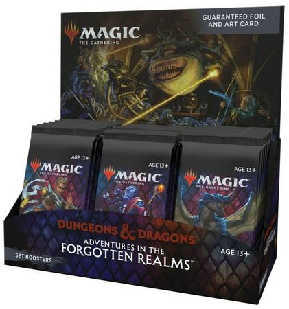 Adventures in the Forgotten Realms Set Booster Box of 30 Packs MTG Adventures in the Forgotten Realms Set Booster Box of 30 Packs MTG