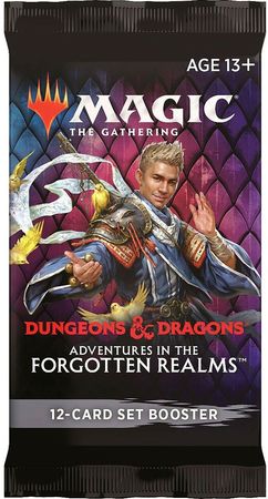 Adventures in the Forgotten Realms Set Booster Pack MTG Magic The Gathering Sealed Product Adventures in the Forgotten Realms Set Booster Pack MTG Magic The Gathering Sealed Product