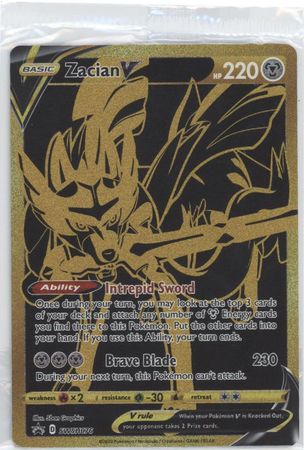 Zacian V SWSH076 Promo Sealed Zacian V SWSH076 Promo Sealed
