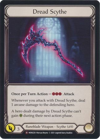 Dread Scythe MON229 Majestic Unlimited Monarch Unlimited Singles Dread Scythe MON229 Majestic Unlimited Monarch Unlimited Singles