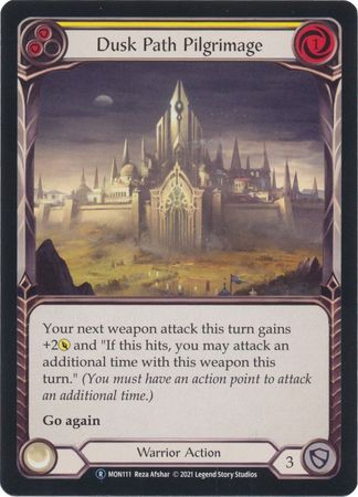 Dusk Path Pilgrimage Yellow MON111 Rare Unlimited Monarch Unlimited Singles Dusk Path Pilgrimage Yellow MON111 Rare Unlimited Monarch Unlimited Singles