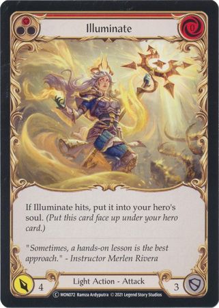 Illuminate Red MON072 Common Unlimited Monarch Unlimited Singles Illuminate Red MON072 Common Unlimited Monarch Unlimited Singles