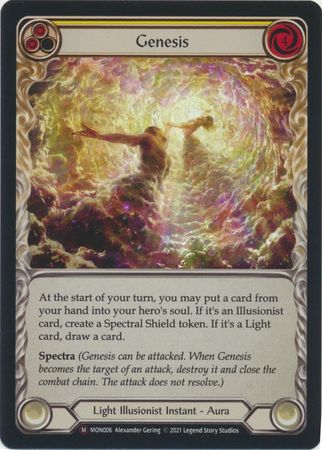 Genesis MON006 Majestic Rainbow Foil Unlimited Genesis MON006 Majestic Rainbow Foil Unlimited