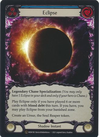 Eclipse MON190 Legendary Rainbow Foil Unlimited Monarch Unlimited Foil Singles Eclipse MON190 Legendary Rainbow Foil Unlimited Monarch Unlimited Foil Singles