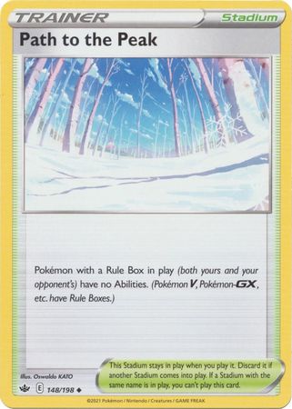 Path to the Peak 148 198 Uncommon Sword Shield Chilling Reign Singles Path to the Peak 148 198 Uncommon Sword Shield Chilling Reign Singles