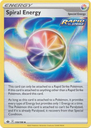 Spiral Energy 159 198 Uncommon Sword Shield Chilling Reign Singles Spiral Energy 159 198 Uncommon Sword Shield Chilling Reign Singles