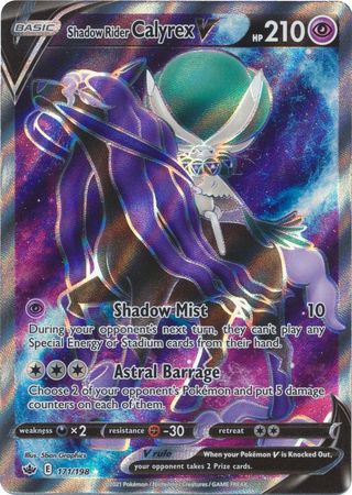 Shadow Rider Calyrex V - 171/198 - Full Art Ultra Rare