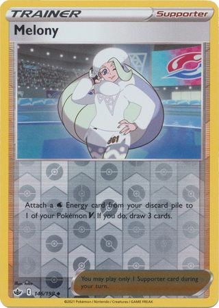 Chilling Reign Reverse Holo Rare Pokemon Trading Card Weezing 095/198