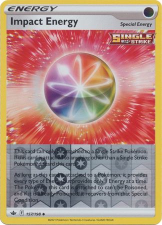 Impact Energy 157 198 Uncommon Reverse Holo Impact Energy 157 198 Uncommon Reverse Holo