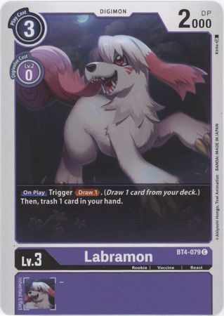 Labramon BT4 079 Common BT04 Singles Labramon BT4 079 Common BT04 Singles