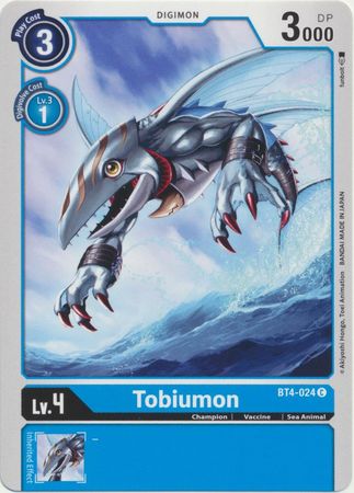 Tobiumon BT4 024 Common BT04 Singles Tobiumon BT4 024 Common BT04 Singles