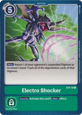 Electro Shocker ST4 16 Uncommon Electro Shocker ST4 16 Uncommon