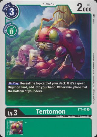 Tentomon ST4 03 Uncommon Tentomon ST4 03 Uncommon