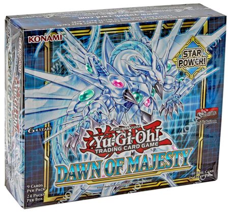 Dawn of Majesty Booster Box of 24 1st Edition Packs (Yugioh)