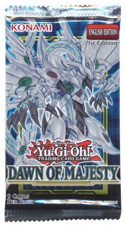 Dawn of Majesty 1st Edition Booster Pack (Yugioh) | TrollAndToad