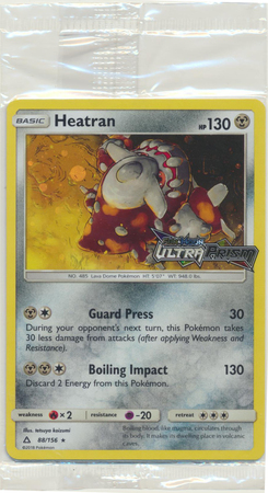 Heatran 88 156 Sealed Alternate Holo Promo Pokemon Alternate Holo and Alternate Art Promos Heatran 88 156 Sealed Alternate Holo Promo Pokemon Alternate Holo and Alternate Art Promos