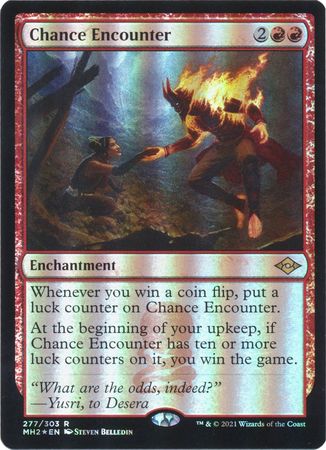 Chance Encounter 277 303 Foil Modern Horizons 2 Foil Singles Chance Encounter 277 303 Foil Modern Horizons 2 Foil Singles