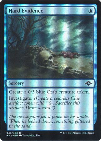 Hard Evidence 046 303 Foil Modern Horizons 2 Foil Singles Hard Evidence 046 303 Foil Modern Horizons 2 Foil Singles
