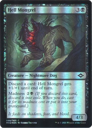 Hell Mongrel 088 303 Foil Modern Horizons 2 Foil Singles Hell Mongrel 088 303 Foil Modern Horizons 2 Foil Singles