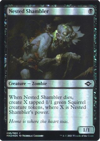 Nested Shambler 095 303 Foil Modern Horizons 2 Foil Singles Nested Shambler 095 303 Foil Modern Horizons 2 Foil Singles
