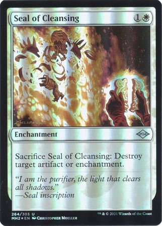Seal of Cleansing 264 303 Foil Modern Horizons 2 Foil Singles Seal of Cleansing 264 303 Foil Modern Horizons 2 Foil Singles