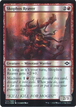 Skophos Reaver 140 303 Foil Modern Horizons 2 Foil Singles Skophos Reaver 140 303 Foil Modern Horizons 2 Foil Singles