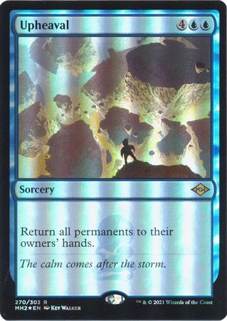 Upheaval 270 303 Foil Modern Horizons 2 Foil Singles Upheaval 270 303 Foil Modern Horizons 2 Foil Singles