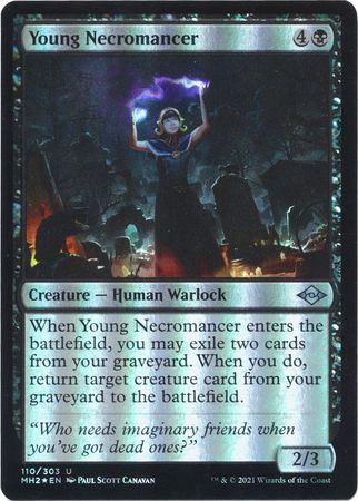 Young Necromancer 110 303 Foil Modern Horizons 2 Foil Singles Young Necromancer 110 303 Foil Modern Horizons 2 Foil Singles