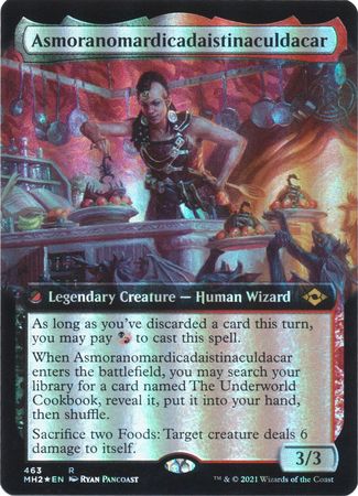 Asmoranomardicadaistinaculdacar 463 Extended Art Foil Asmoranomardicadaistinaculdacar 463 Extended Art Foil