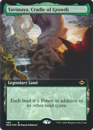 Yavimaya Cradle of Growth 480 Extended Art Foil Yavimaya Cradle of Growth 480 Extended Art Foil