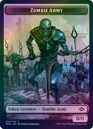 Zombie Army Token 007 021 Modern Horizons 2 Foil Modern Horizons 2 Foil Singles Zombie Army Token 007 021 Modern Horizons 2 Foil Modern Horizons 2 Foil Singles