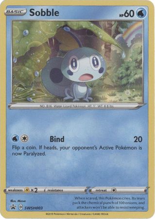 Sobble SWSH003 Holo Promo Pokemon Sword Shield Promos Sobble SWSH003 Holo Promo Pokemon Sword Shield Promos