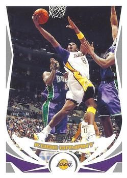 Kobe Bryant 2004 05 Topps 8 2004 05 Topps Kobe Bryant 2004 05 Topps 8 2004 05 Topps