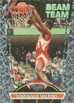 Dominique Wilkins 1992 93 Stadium Club Beam Team 2 Topps Dominique Wilkins 1992 93 Stadium Club Beam Team 2 Topps
