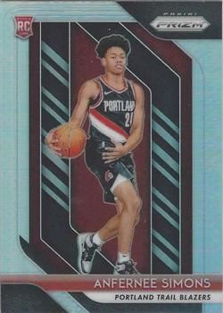 Anfernee Simons 2018 19 Prizm 61 Rookie Silver Refractor Panini 2018 19 Panini Prizm Refractor Anfernee Simons 2018 19 Prizm 61 Rookie Silver Refractor Panini 2018 19 Panini Prizm Refractor