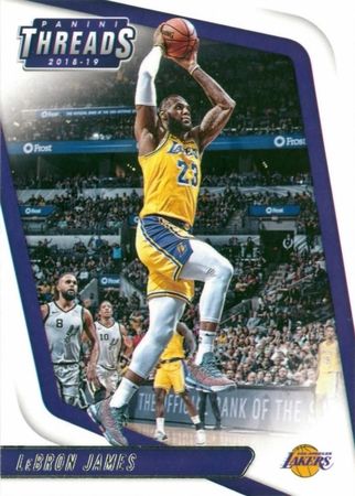 LeBron James 2018 19 Threads 47 Panini 2018 19 Panini Threads LeBron James 2018 19 Threads 47 Panini 2018 19 Panini Threads