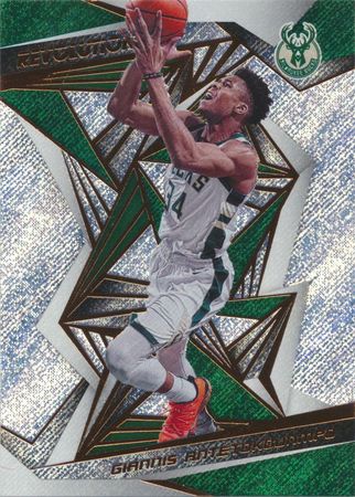 Giannis Antetokounmpo 2019 20 Revolution 76 Panini 2019 20 Panini Revolution Giannis Antetokounmpo 2019 20 Revolution 76 Panini 2019 20 Panini Revolution