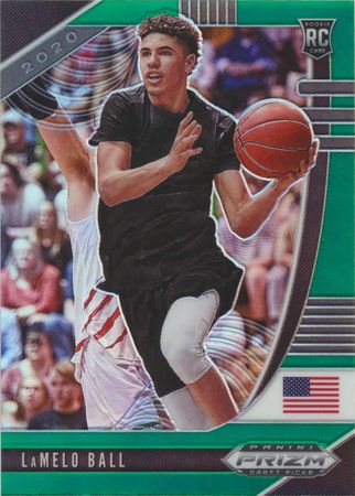 LaMelo Ball 2020 21 Prizm Draft 3 Rookie Green Refractor Panini 2020 21 Panini Prizm Draft Green Refractor LaMelo Ball 2020 21 Prizm Draft 3 Rookie Green Refractor Panini 2020 21 Panini Prizm Draft Green Refractor
