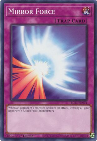 Mirror Force EGS1 EN034 Common 1st Edition Egyptian God Deck Silfer the Sky Dragon 1st Edition Singles Mirror Force EGS1 EN034 Common 1st Edition Egyptian God Deck Silfer the Sky Dragon 1st Edition Singles