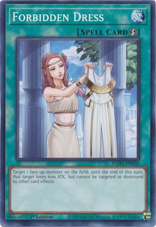 Forbidden Dress EGO1 EN030 Common 1st Edition Egyptian God Deck Obelisk the Tormentor 1st Edition Singles Forbidden Dress EGO1 EN030 Common 1st Edition Egyptian God Deck Obelisk the Tormentor 1st Edition Singles