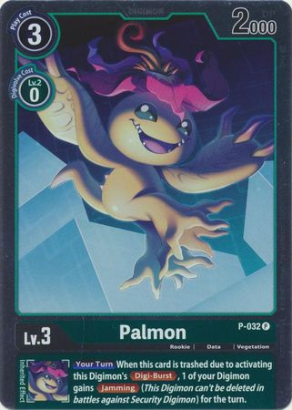 Palmon P 032 Foil Dash Pack Promo All Digimon Promos Palmon P 032 Foil Dash Pack Promo All Digimon Promos