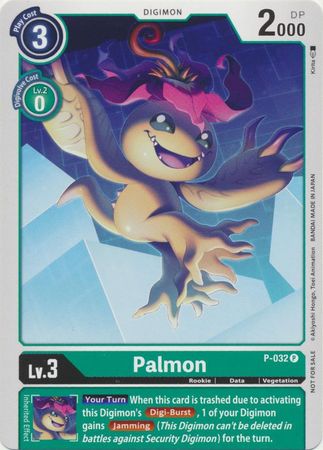 Palmon P 032 Dash Pack Promo Palmon P 032 Dash Pack Promo