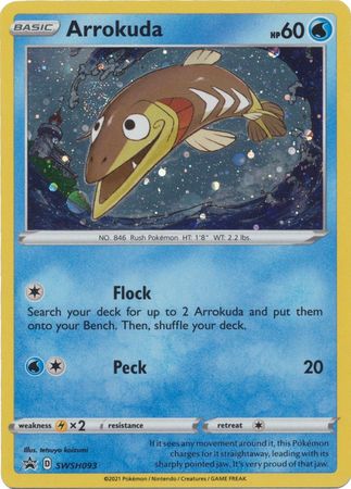 Arrokuda SWSH093 Promo Pokemon Sword Shield Promos Arrokuda SWSH093 Promo Pokemon Sword Shield Promos