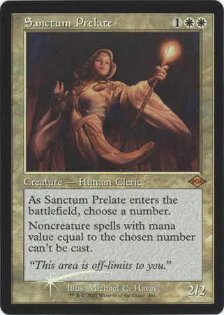 Sanctum Prelate 491 Foil Buy A Box Magic The Gathering Promo Cards Sanctum Prelate 491 Foil Buy A Box Magic The Gathering Promo Cards