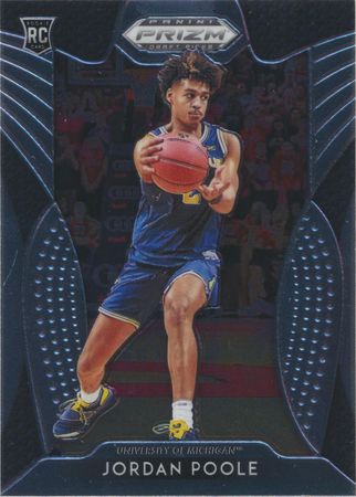 Jordan Poole 2019 20 Prizm Draft 92 Rookie Panini Jordan Poole 2019 20 Prizm Draft 92 Rookie Panini