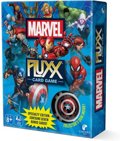 Marvel Fluxx Specialty Edition Card Game Looney Labs Marvel Fluxx Specialty Edition Card Game Looney Labs