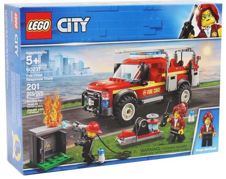 LEGO City Fire Chief Response Truck 60231 LEGO Legos LEGO City Fire Chief Response Truck 60231 LEGO Legos