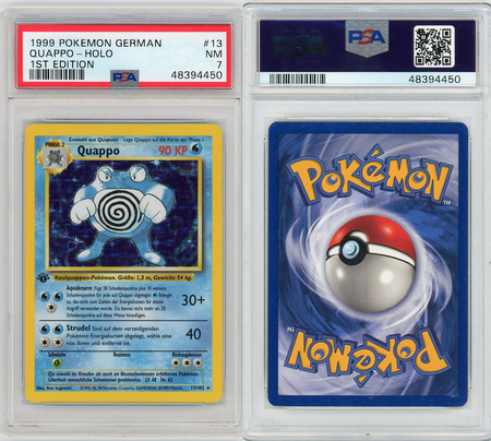 Poliwrath Holo Shadowless hotsell Base set